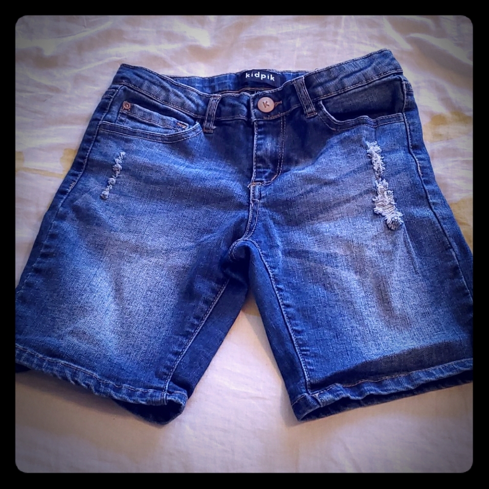 Girls denim shorts